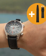 popup|Gratis Kautschukarmband!|Jeder Merion liegt zusätzlich ein hochwertiges FKM Kautschuk Armband dabei.