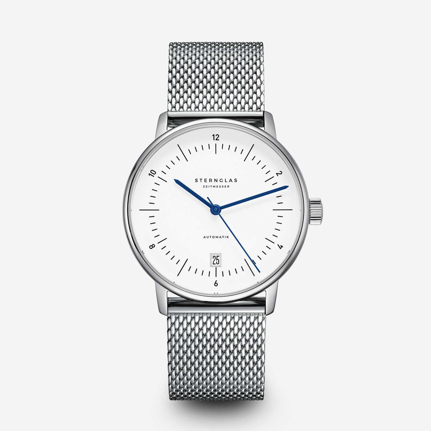 Naos Automatik weiß silber