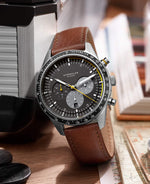 popup|Armband aus italienischem Leder|Das Lederarmband "Modena" – hergestellt in Deutschland – besticht durch seine feine Bombierung und hochwertige Ziernaht.