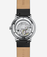 popup|Gläserner Sichtboden|Durch den Sichtboden kannst Du dem Rotor dabei zusehen, wie er durch Schwingen das mechanische Uhrwerk zum Leben erweckt.