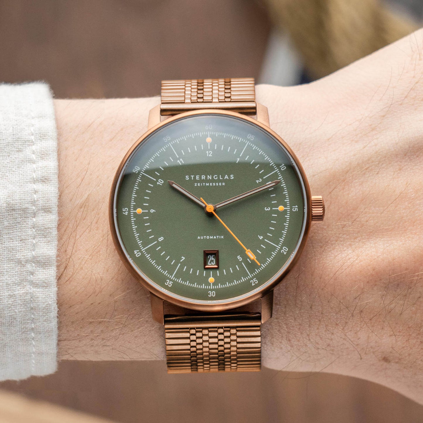 Hamburg Pro Automatik dunkelgrün