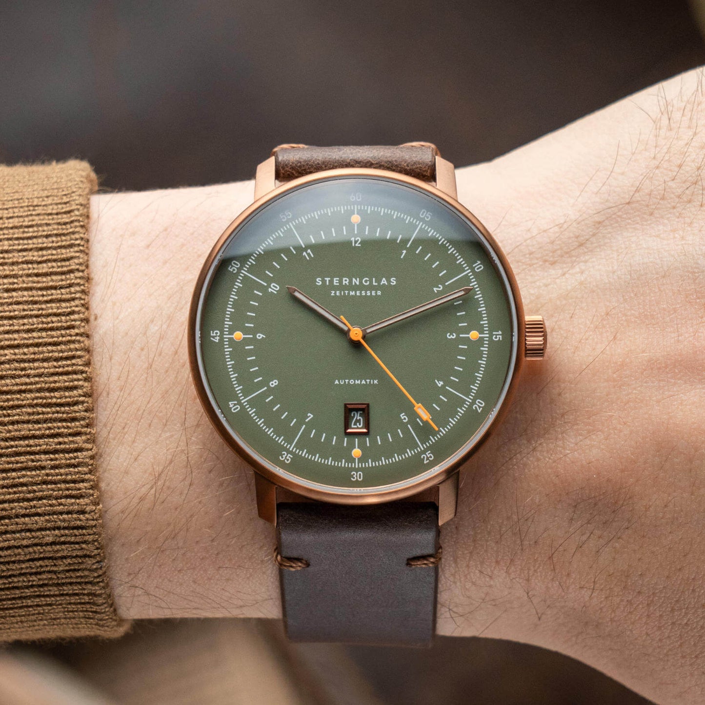 Hamburg Pro Automatik dunkelgrün