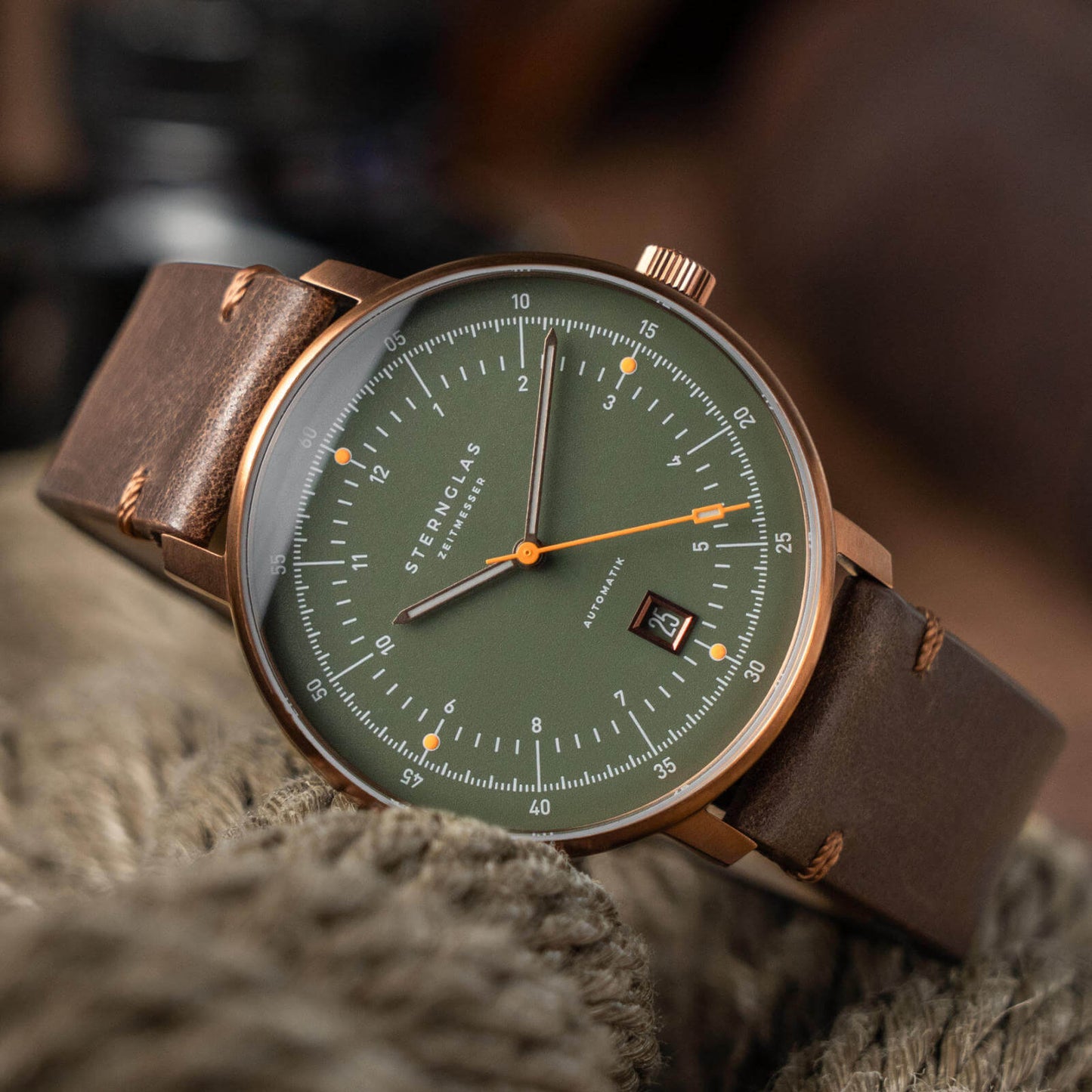 Hamburg Pro Automatik dunkelgrün