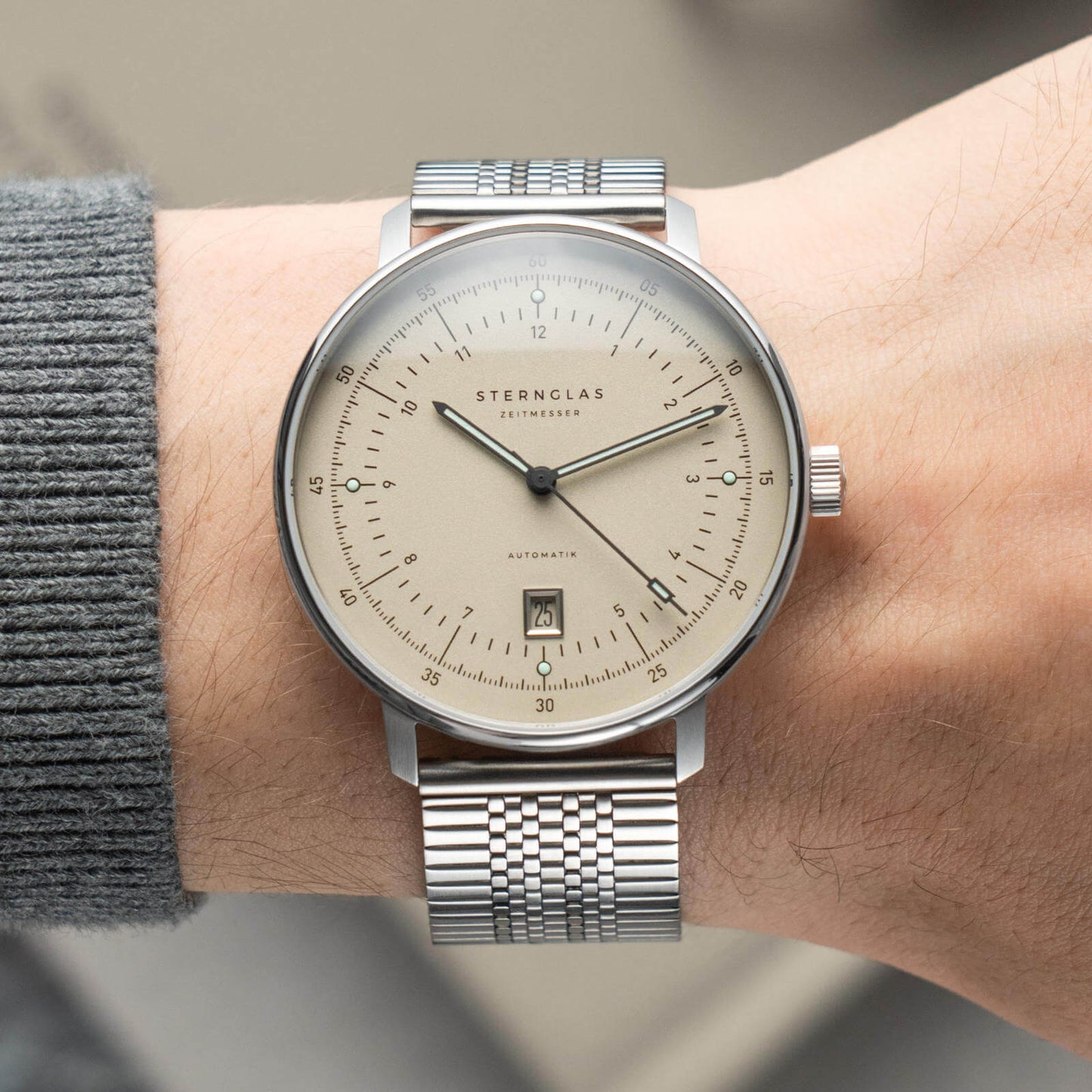 Hamburg Pro Automatik alabaster