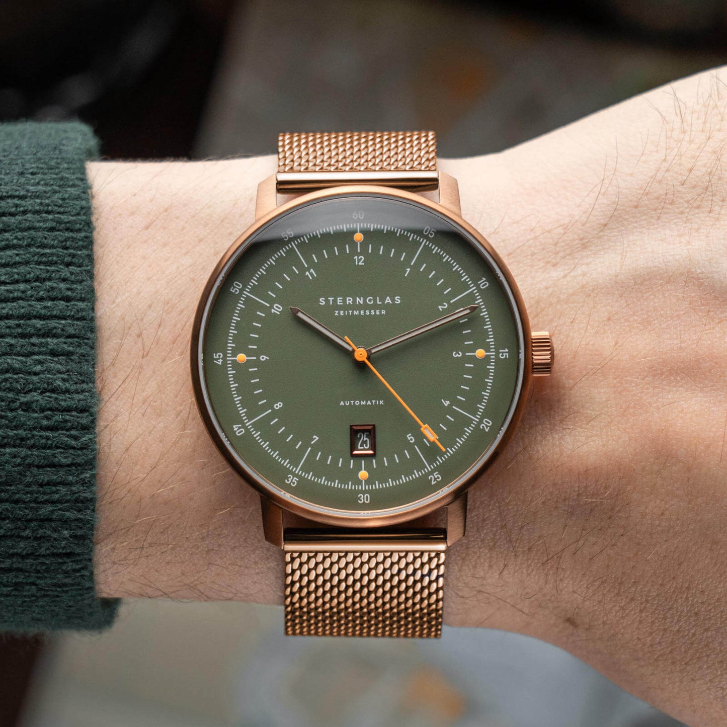 Hamburg Pro Automatik dunkelgrün