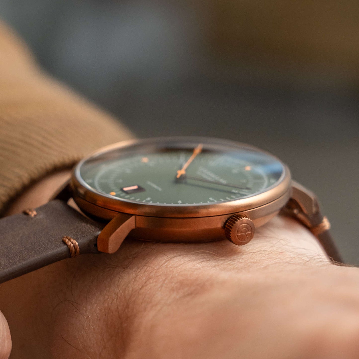 Hamburg Pro Automatik dunkelgrün