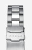 Edelstahl - Metallarmband silber
