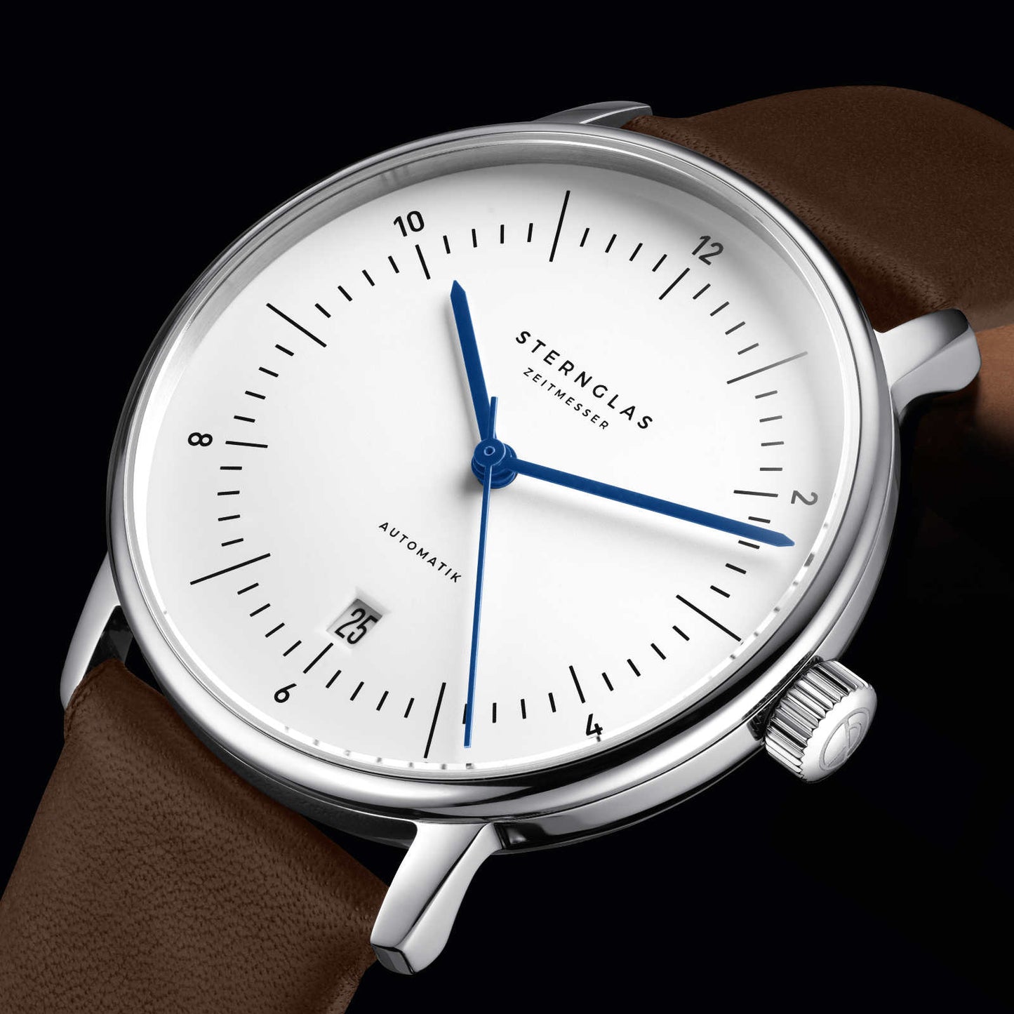 Naos Automatik weiß silber