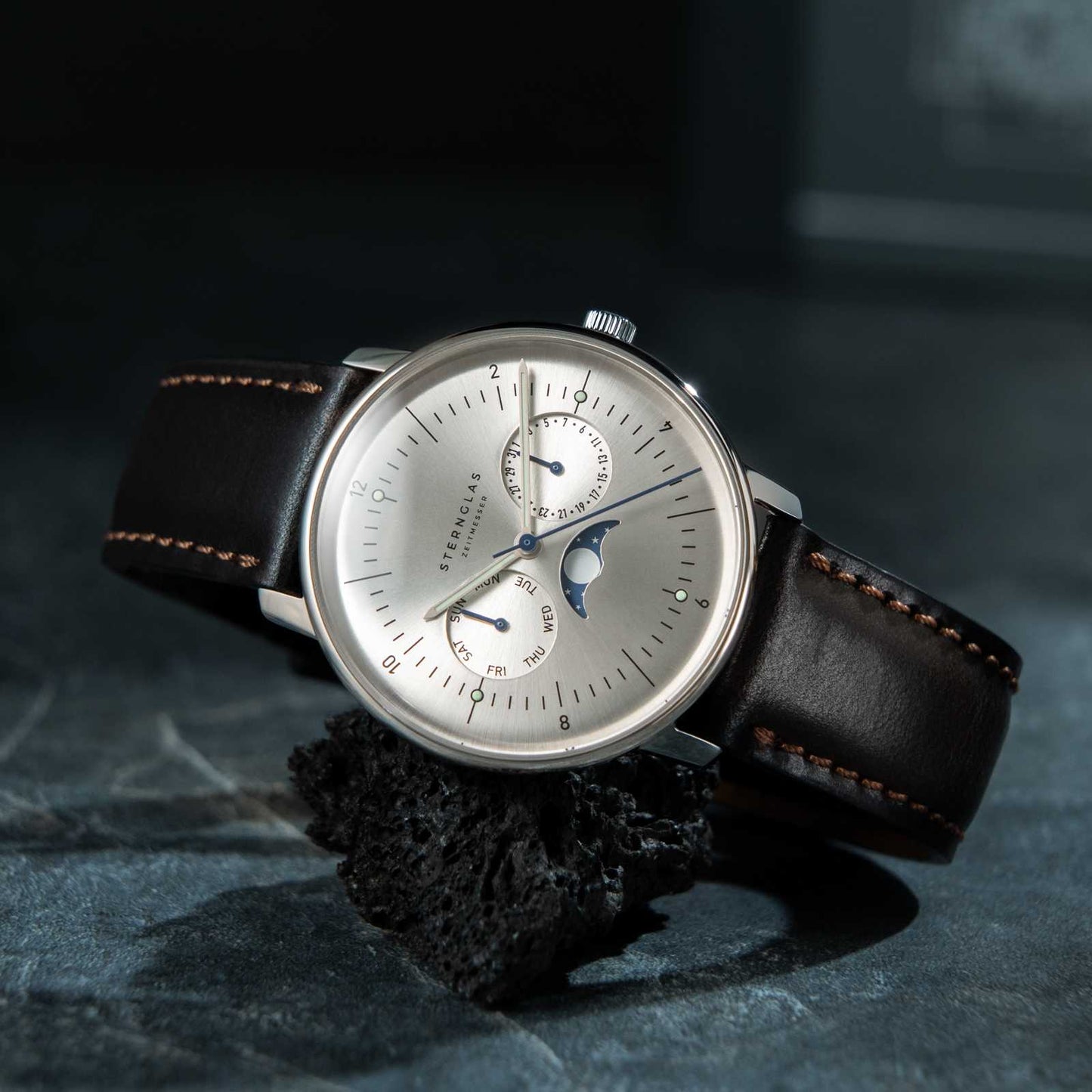 Naos Mondphase mondsilber