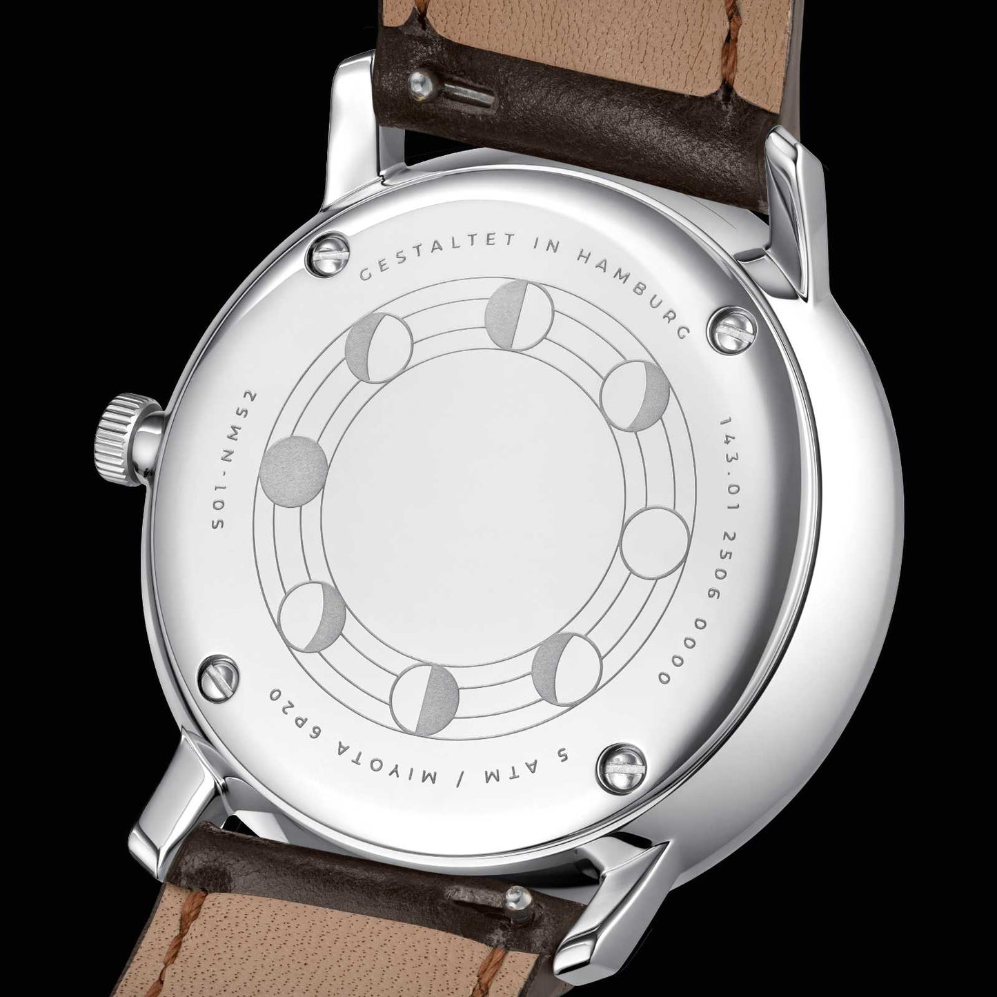 Naos Mondphase mondsilber