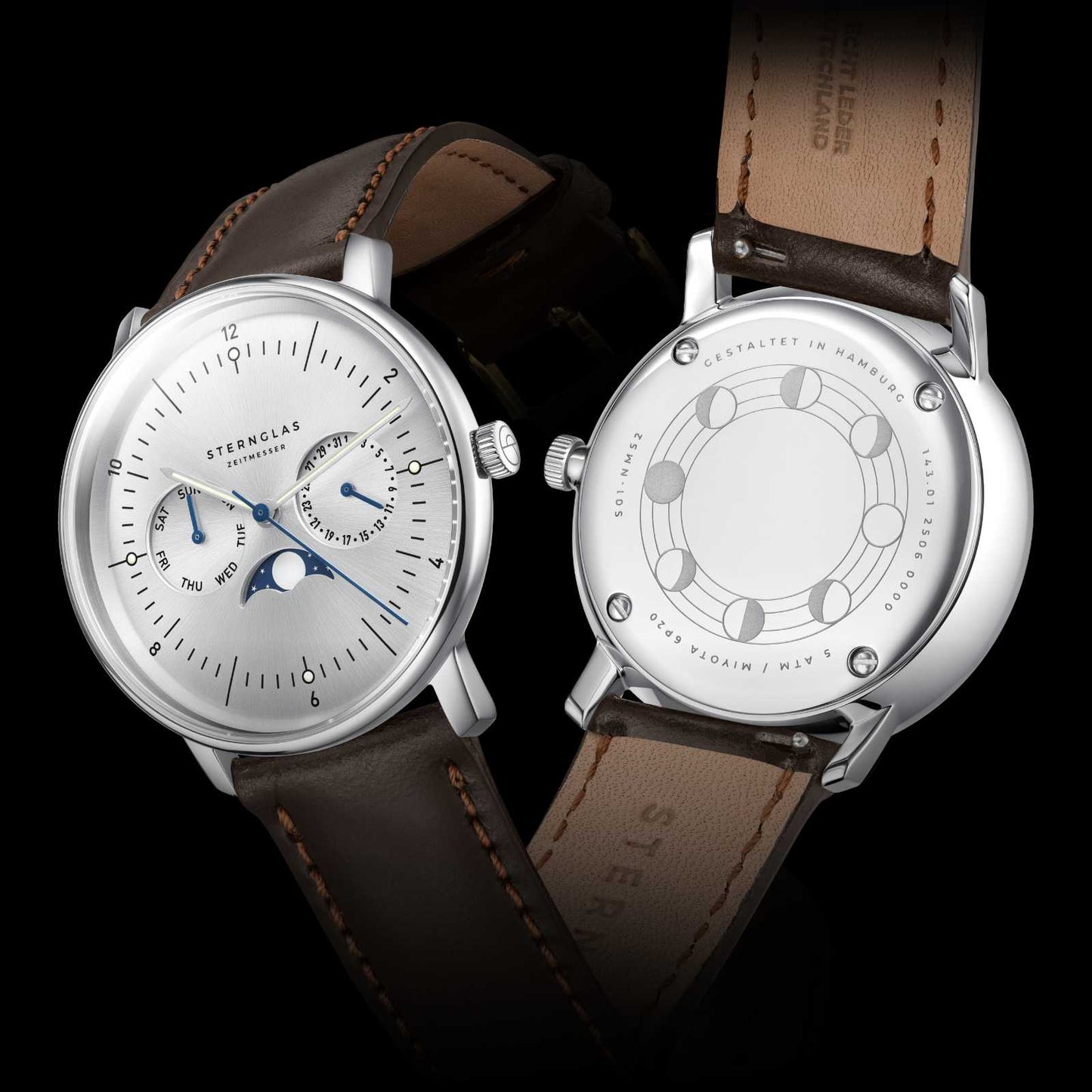 Naos Mondphase mondsilber