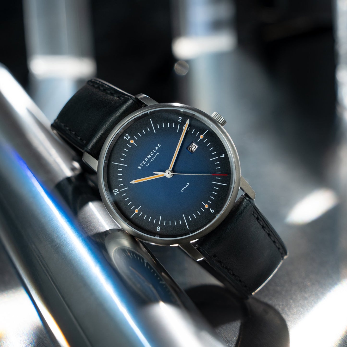 Naos Solar Edition Titan dunkelblau silber