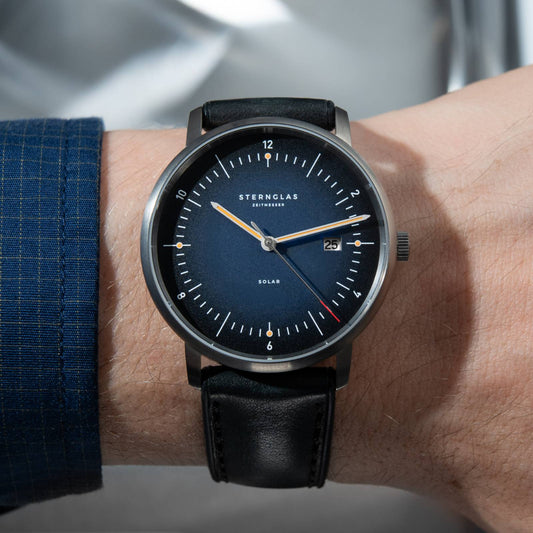 Naos Solar Edition Titan dunkelblau silber