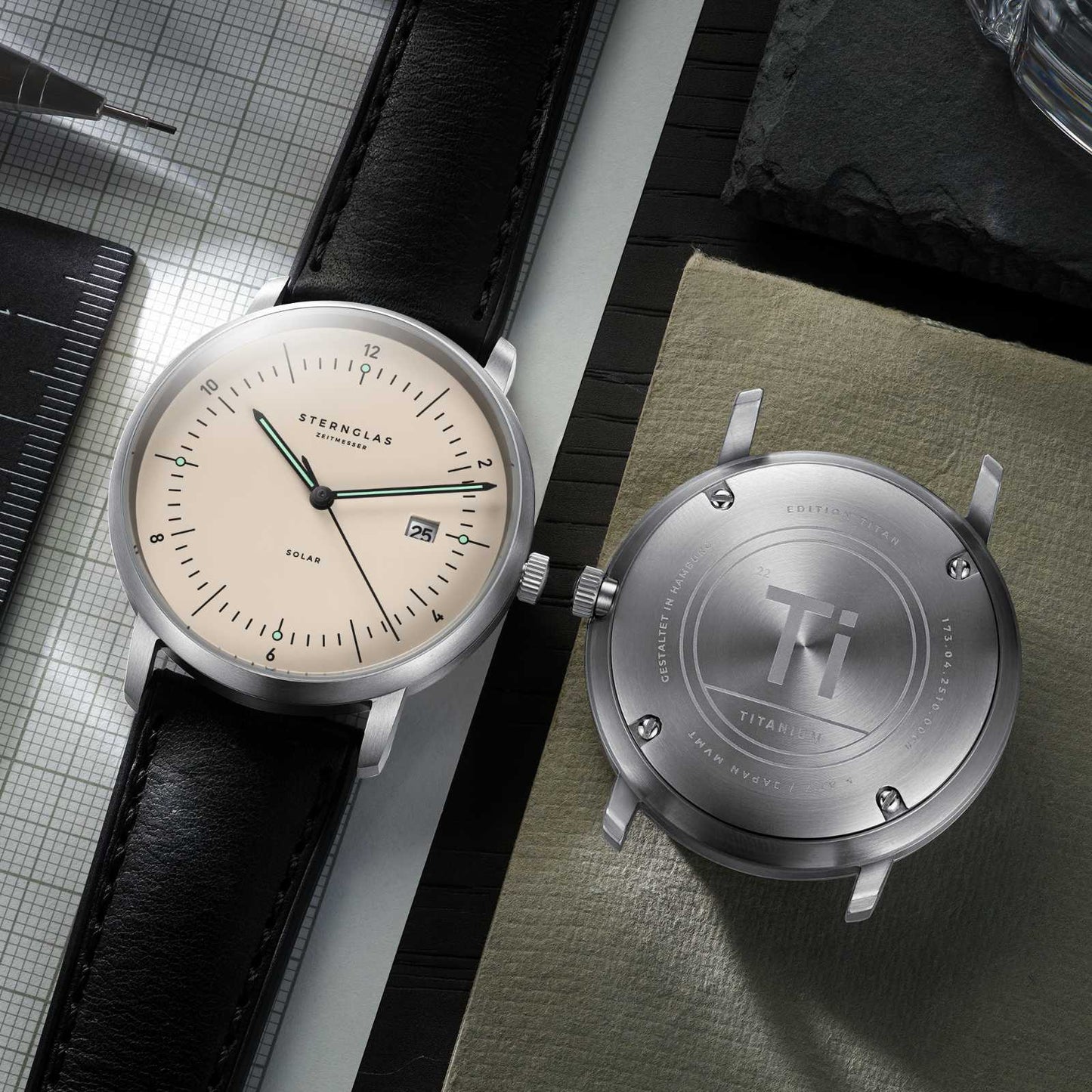 Naos Solar Edition Titan sandbraun silber