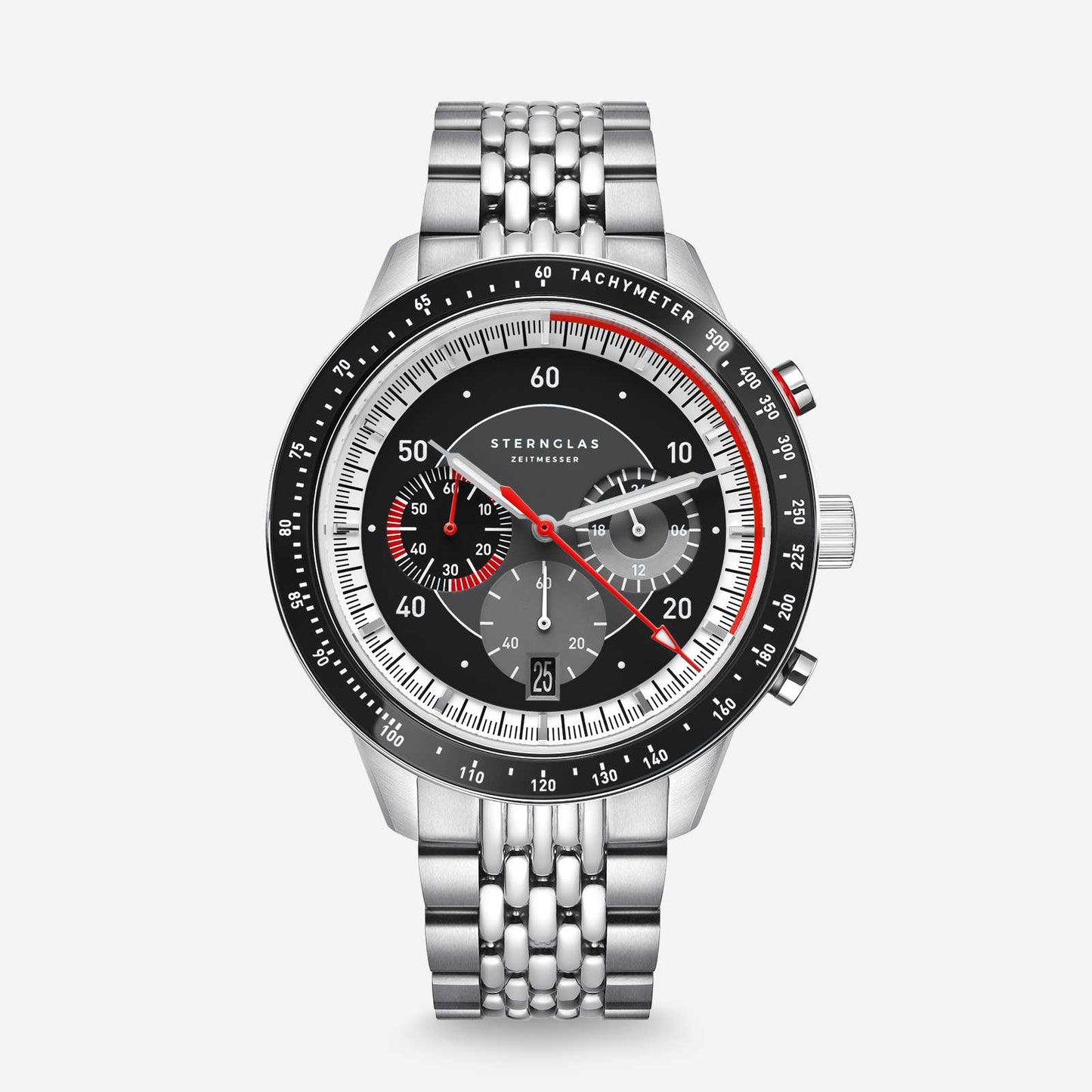 Metallarmband 20 Tachymeter 2.0