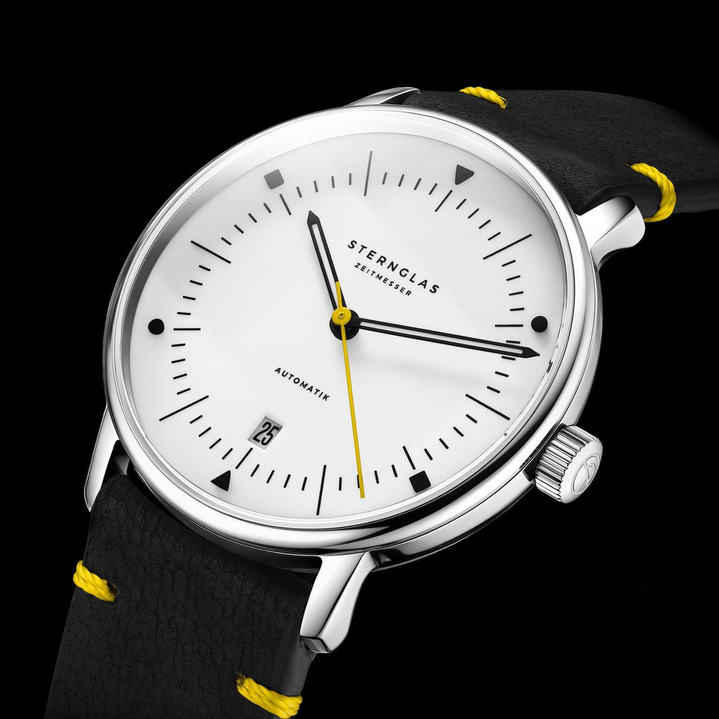 Naos Automatik Edition Bauhaus X gelb