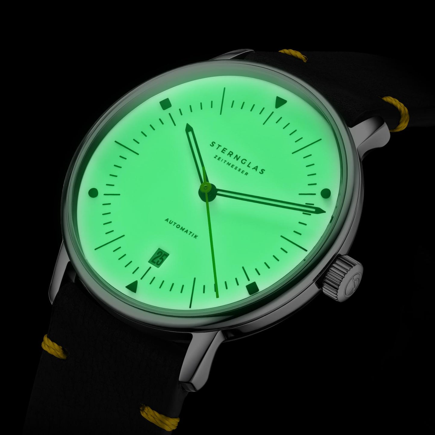Naos Automatik Edition Bauhaus X gelb