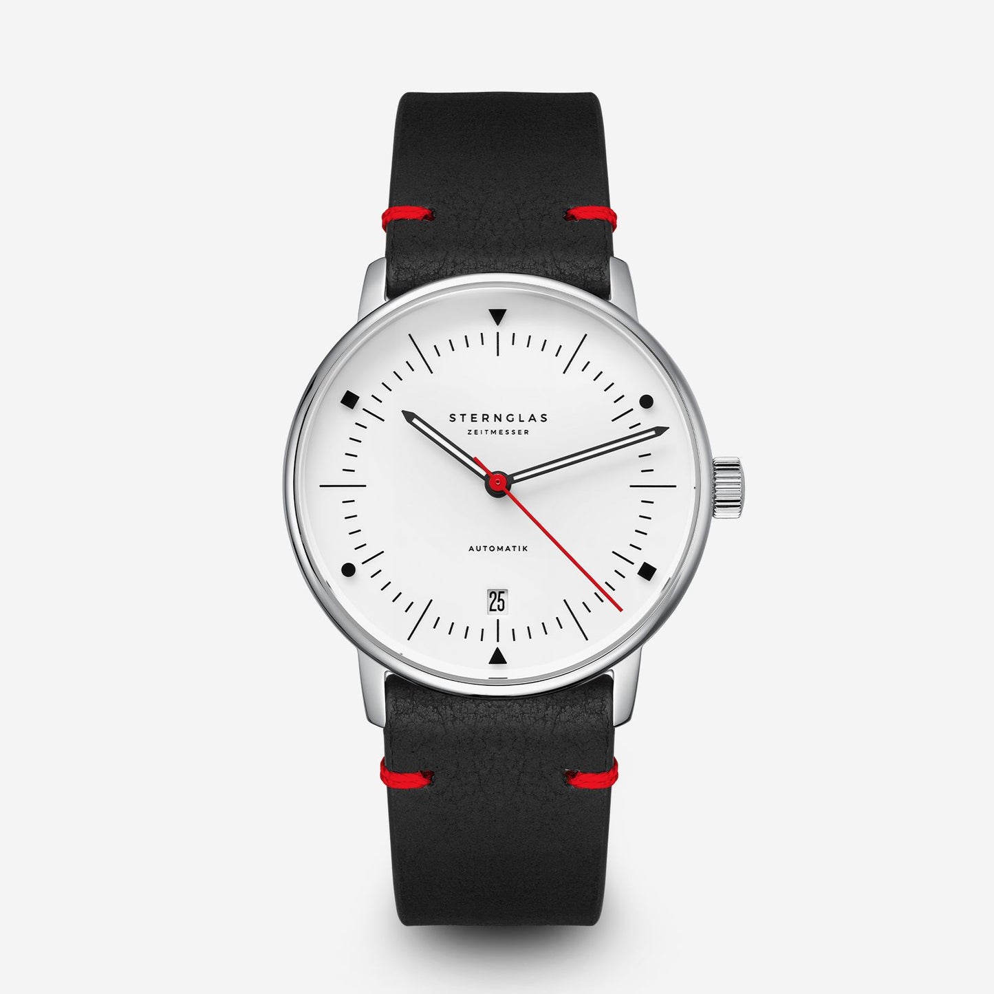 Naos Automatik Edition Bauhaus X rot