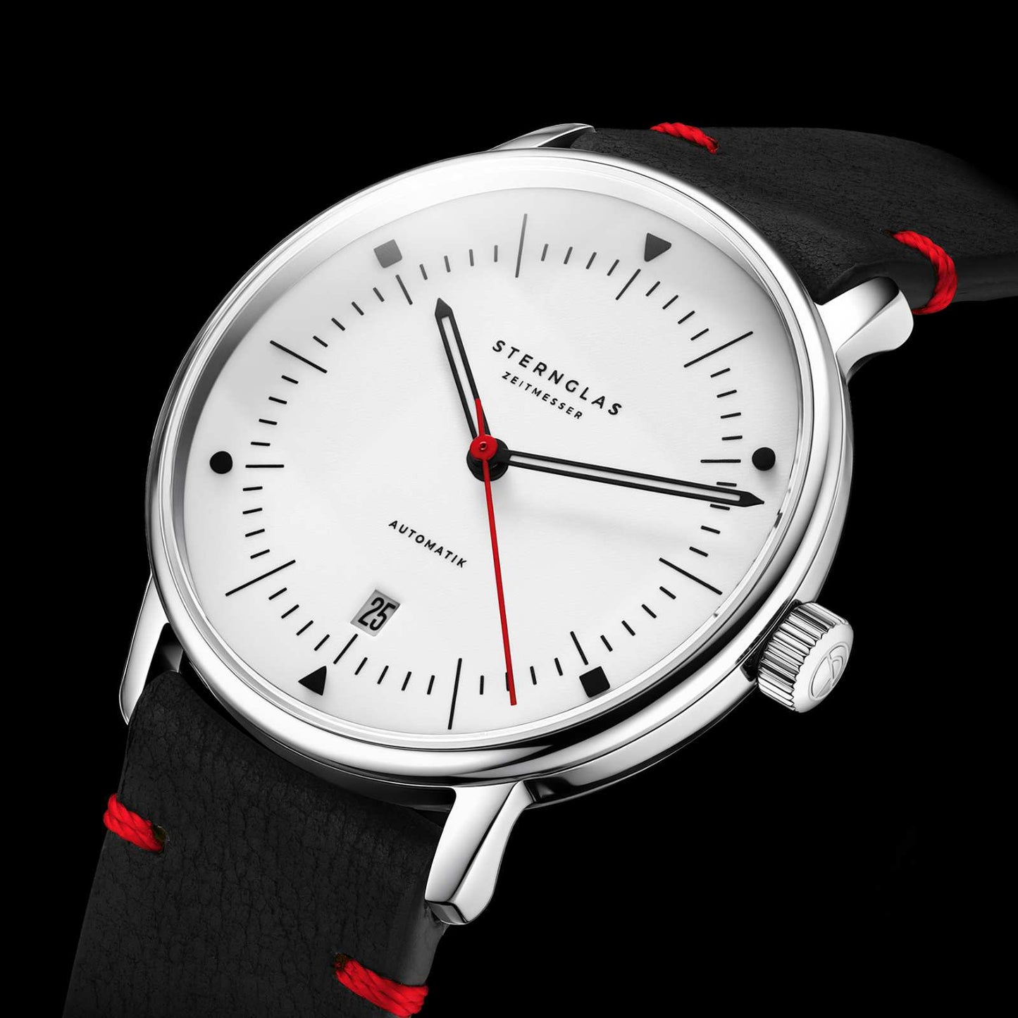 Naos Automatik Edition Bauhaus X rot