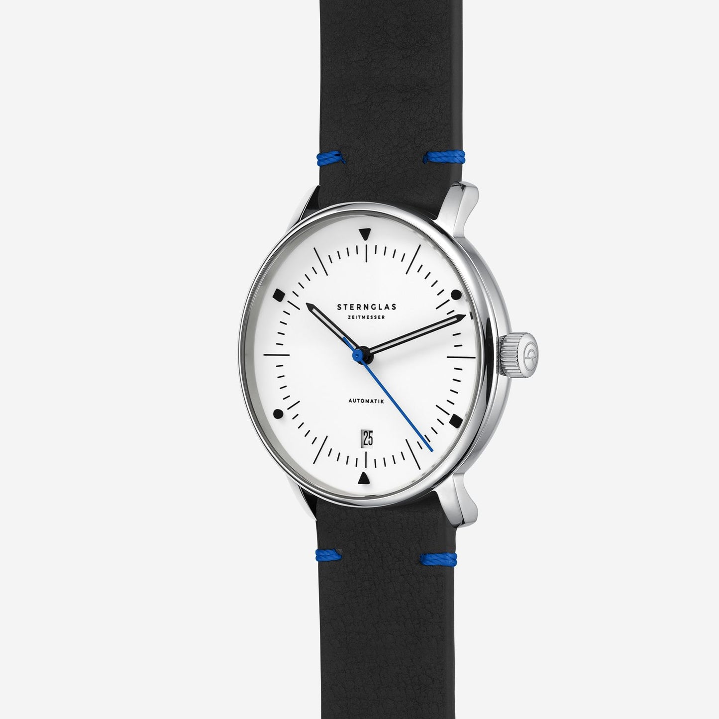 Naos Automatik Edition Bauhaus X blau
