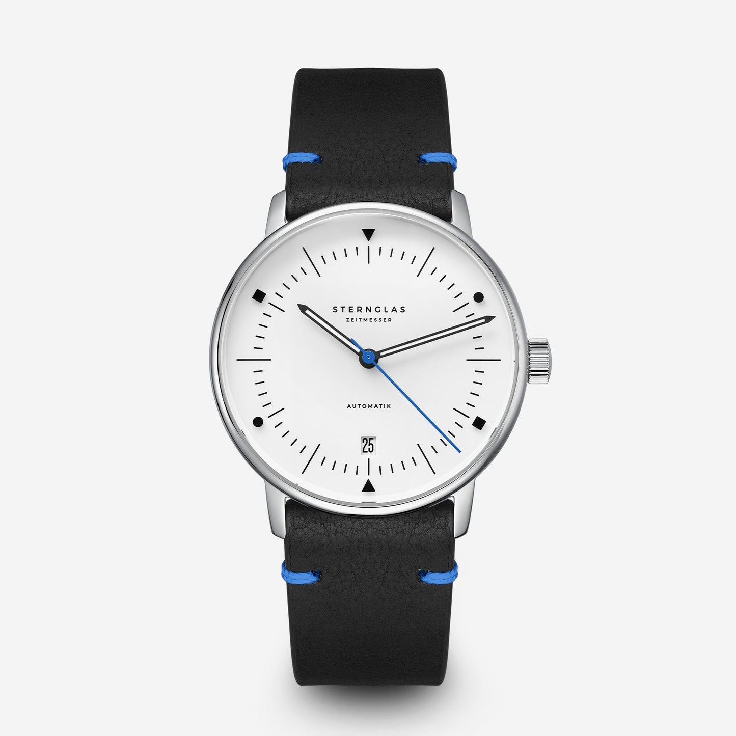 Naos Automatik Edition Bauhaus X blau