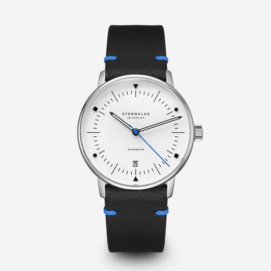 Naos Automatik Edition Bauhaus X blau