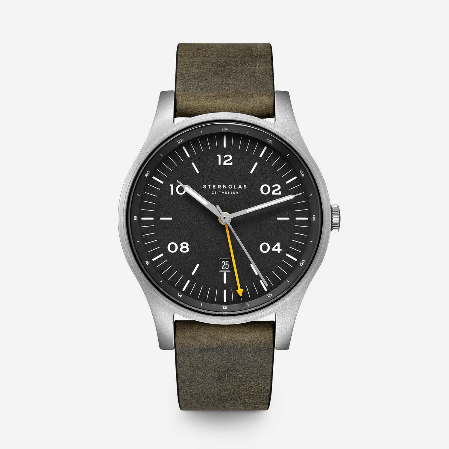 popup|Robustes Field-Watch Design mit Funktion|Widerstandsfähige Materialien und die zusätzliche Zeitzone macht die Taiga GMT perfekt für jeden Reisenden.